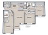 Mill Creek_3 Bedroom Floor Plan